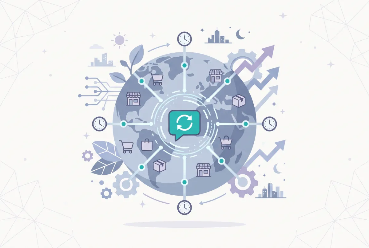 AI Chat for Global Shopify Brands: Covering Every Time Zone Without a 24/7 Support Team