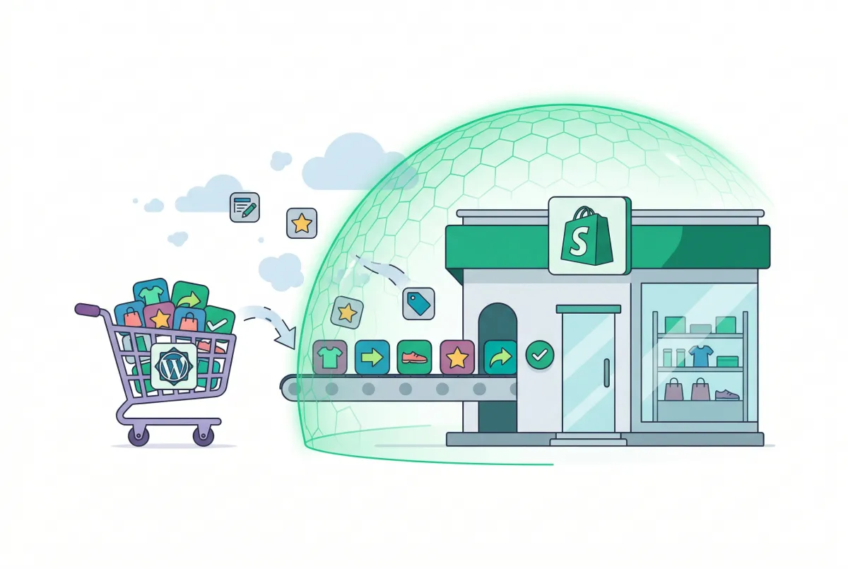 Migrate Products from WooCommerce to Shopify: The Data That Gets Lost (And How to Protect It)